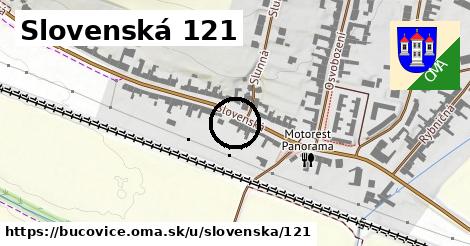 Slovenská 121, Bučovice