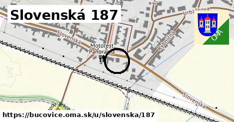 Slovenská 187, Bučovice