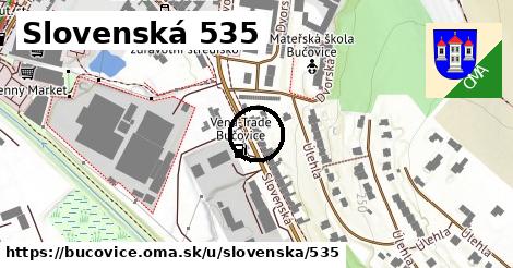 Slovenská 535, Bučovice