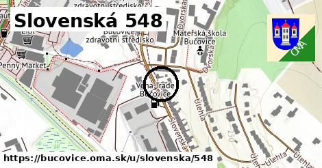 Slovenská 548, Bučovice