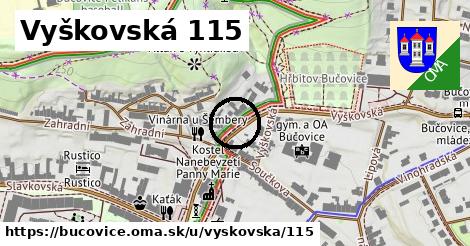 Vyškovská 115, Bučovice