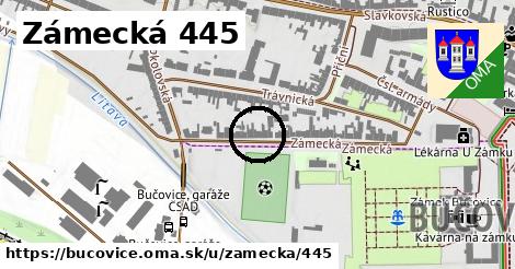 Zámecká 445, Bučovice