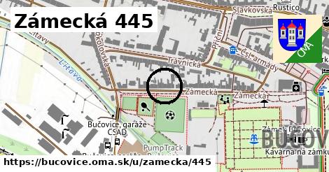 Zámecká 445, Bučovice