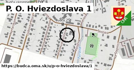 P. O. Hviezdoslava 1, Budča