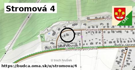 Stromová 4, Budča