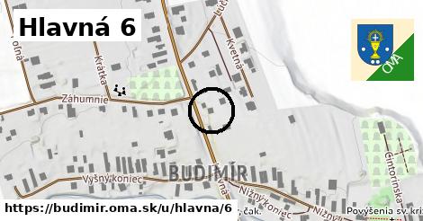 Hlavná 6, Budimír