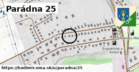 Parádna 25, Budimír