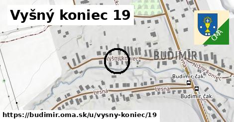 Vyšný koniec 19, Budimír