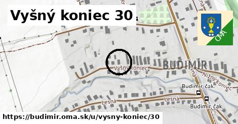 Vyšný koniec 30, Budimír