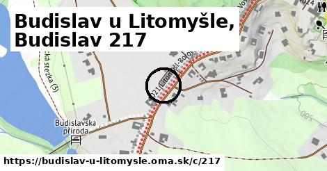 Budislav u Litomyšle, Budislav <span class="supisne">217</span>