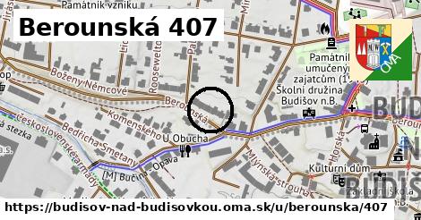 Berounská 407, Budišov nad Budišovkou