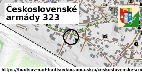 Československé armády 323, Budišov nad Budišovkou