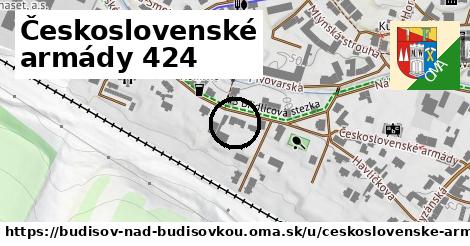 Československé armády 424, Budišov nad Budišovkou