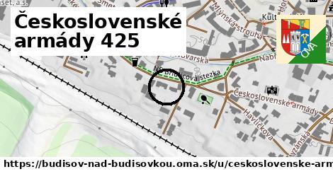 Československé armády 425, Budišov nad Budišovkou