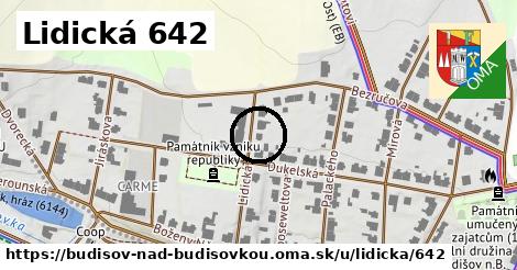Lidická 642, Budišov nad Budišovkou