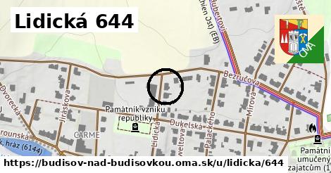 Lidická 644, Budišov nad Budišovkou