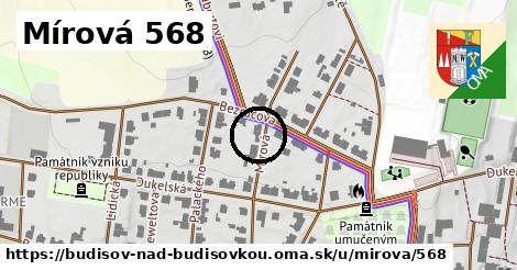 Mírová 568, Budišov nad Budišovkou