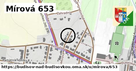 Mírová 653, Budišov nad Budišovkou