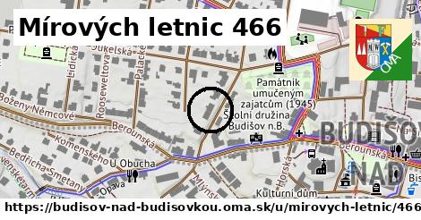 Mírových letnic 466, Budišov nad Budišovkou