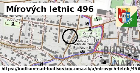 Mírových letnic 496, Budišov nad Budišovkou