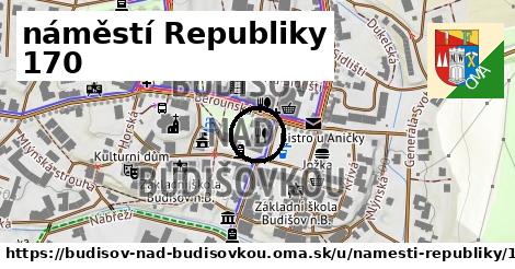 náměstí Republiky 170, Budišov nad Budišovkou