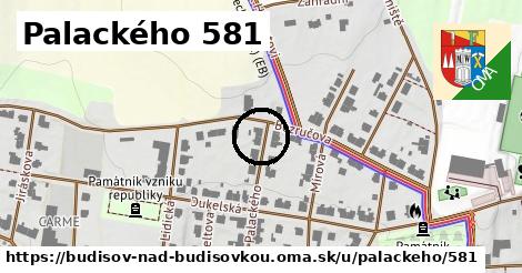 Palackého 581, Budišov nad Budišovkou