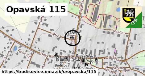 Opavská 115, Budišovice