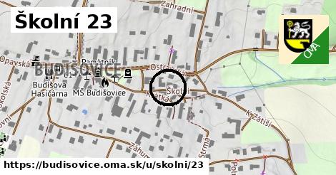 Školní 23, Budišovice