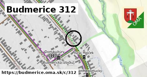 Budmerice <span class="supisne">312</span>