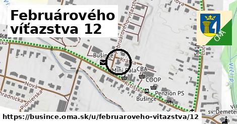 Februárového víťazstva 12, Bušince