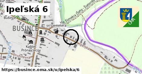 Ipeľská 6, Bušince