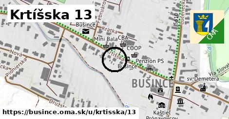 Krtíšska 13, Bušince