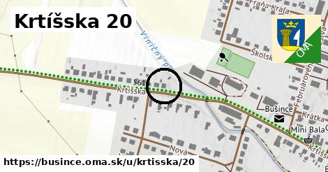 Krtíšska 20, Bušince