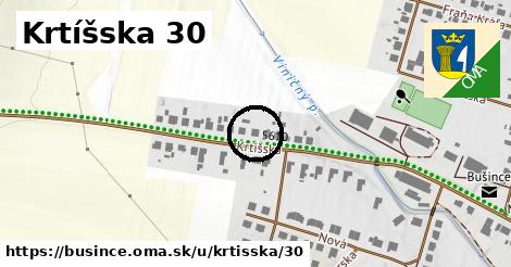 Krtíšska 30, Bušince