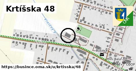 Krtíšska 48, Bušince