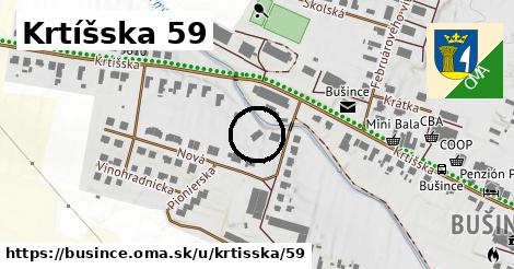 Krtíšska 59, Bušince