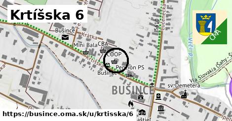 Krtíšska 6, Bušince