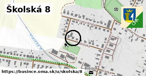 Školská 8, Bušince