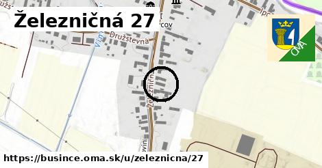 Železničná 27, Bušince