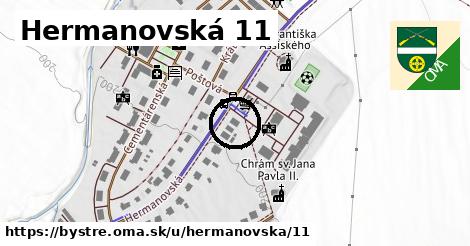 Hermanovská 11, Bystré