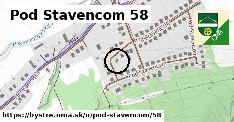 Pod Stavencom 58, Bystré