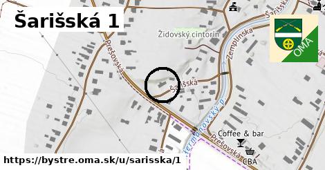 Šarišská 1, Bystré