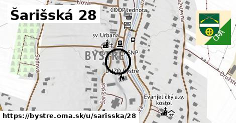 Šarišská 28, Bystré