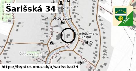 Šarišská 34, Bystré