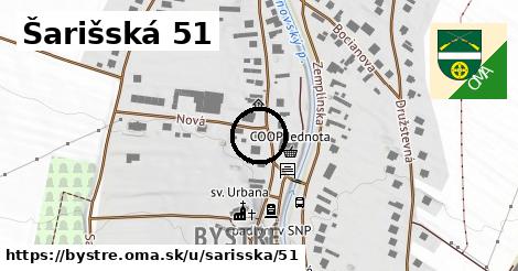 Šarišská 51, Bystré