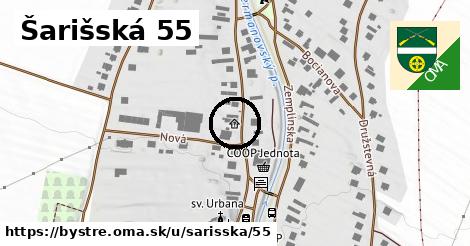 Šarišská 55, Bystré