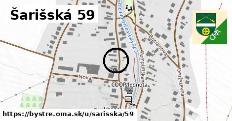 Šarišská 59, Bystré