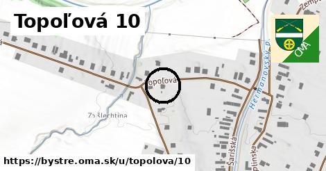 Topoľová 10, Bystré