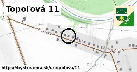 Topoľová 11, Bystré