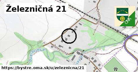 Železničná 21, Bystré